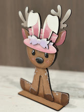 Load image into Gallery viewer, Deer Interchangeable Animal Hat File SVG, Bull, Farm, Zoo, Holiday, Pet, Christmas, Halloween, Fall, Yak, Glowforge, LuckyHeartDesignsCo
