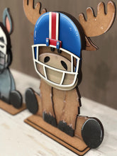 Load image into Gallery viewer, Football Hockey Animal Hat Interchangeable File SVG, add on Sport, Team, Coach Mascot Highland, Bear, Dog, Glowforge, LuckyHeartDesignsCo
