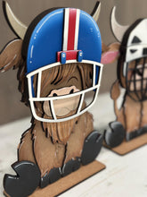 Load image into Gallery viewer, Football Hockey Animal Hat Interchangeable File SVG, add on Sport, Team, Coach Mascot Highland, Bear, Dog, Glowforge, LuckyHeartDesignsCo
