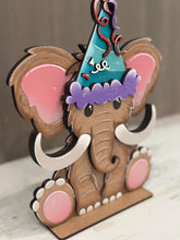 Load image into Gallery viewer, Mammoth Animal Hat Interchangeable File SVG, Add On Dinosaur Triceratops, Brachiosaurus , Holiday, Christmas, Glowforge, LuckyHeartDesignsCo
