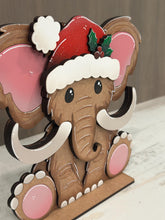 Load image into Gallery viewer, Mammoth Animal Hat Interchangeable File SVG, Add On Dinosaur Triceratops, Brachiosaurus , Holiday, Christmas, Glowforge, LuckyHeartDesignsCo
