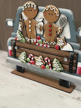 Load image into Gallery viewer, Farmhouse Truck Holiday Door Sign Interchangeable File, SVG, Standing Farm Christmas, backer Fall, Seasonal, glowforge, LuckyHeartDesignsCo
