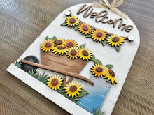 Load image into Gallery viewer, Arch Sign Holiday Door Sign Interchangeable File, SVG Christmas, Easter, Halloween, Fall, Winter, Seasonal, Home, Welcome, glowforge
