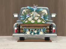 Load image into Gallery viewer, Farmhouse Truck Holiday Door Sign Interchangeable File, SVG, Standing Farm Christmas, backer Fall, Seasonal, glowforge, LuckyHeartDesignsCo
