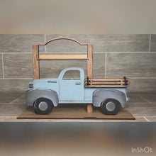 Load and play video in Gallery viewer, Happy Birthday add on Interchangeable Farmhouse Truck SVG File, Glowforge, LuckyHeartDesignsCO
