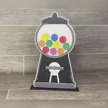 Load and play video in Gallery viewer, Gumball Machine Interchangeable File SVG, Glowforge, LuckyHeartDesignsCo
