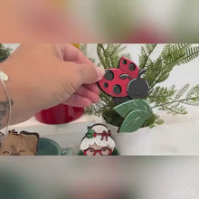 Load and play video in Gallery viewer, Penguin Christmas Mug Hugger File SVG, Glowforge Tiered Tray, Candy Cane, Plant, Tray Decor, Holiday, Santa, LuckyHeartDesignsCo
