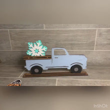 Load and play video in Gallery viewer, Standing Interchangeable Truck File SVG, Glowforge Home Sing, LuckyHeartDesignsCo
