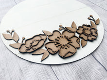 Load image into Gallery viewer, Amelia Floral File SVG, glowforge flower decor
