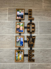 Load image into Gallery viewer, Patterned Love Wall Picture Frame Collage Two Versions,File SVG, Glowforge
