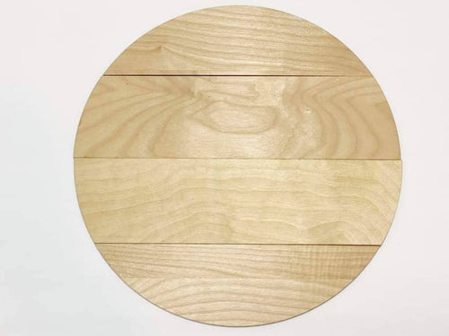 Shiplap Round Board File SVG, Glowforge, Lucky Heart Designs