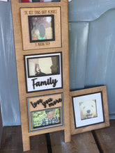 Load image into Gallery viewer, Photo Frame Leaning Ladder File SVG, Picture Frame Glowforge, LuckyHeartDesignsCo
