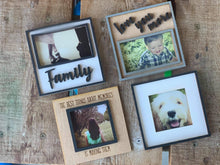 Load image into Gallery viewer, Photo Frame Leaning Ladder File SVG, Picture Frame Glowforge, LuckyHeartDesignsCo
