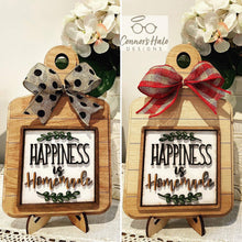Load image into Gallery viewer, Cutting Board Interchangeable Leaning Sign File SVG, Personalized, Glowforge, LuckyHeartDesignsCo
