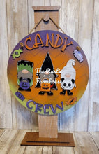 Load image into Gallery viewer, Gnome Halloween Door Hanger Bundle File SVG, Glowforge, LuckyHeartDesignsCo
