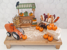 Load image into Gallery viewer, Fall Pumpkin Interchangeable Market Stand File SVG, Glowforge, LuckyHeartDesignsCo
