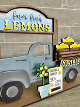 Load image into Gallery viewer, Lemons add on Interchangeable Farmhouse Truck File SVG, Glowforge, LuckyHeartDesignsCo

