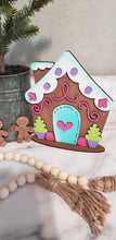Load image into Gallery viewer, Gingerbread House Christmas Kids Kit File SVG, Glowforge, LuckyHeartDesignsCo
