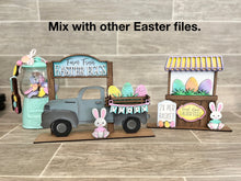 Load image into Gallery viewer, Easter Interchangeable Farmhouse Truck File SVG, Glowforge, LuckyHeartDesignsCo
