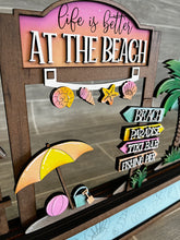 Load image into Gallery viewer, Holder Box Beach Summer Add On File SVG, Glowforge, LuckyHeartDesignsCo
