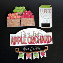 Load image into Gallery viewer, Apple Picking add on Interchangeable Farmhouse Truck File SVG, Glowforge, LuckyHeartDesignsCo
