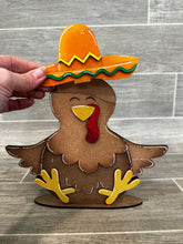 Load image into Gallery viewer, Chicken Animal Hats Interchangeable MINI File SVG, Seasonal Leaning sign, Holiday, Farm Tiered Tray Glowforge, LuckyHeartDesignsCo
