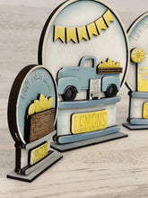 Load image into Gallery viewer, Lemon Snow Globe Interchangeable File SVG, Fruit, Farmhouse Truck, Summer, Spring, Glowforge, Tiered Tray LuckyHeartDesignsCo
